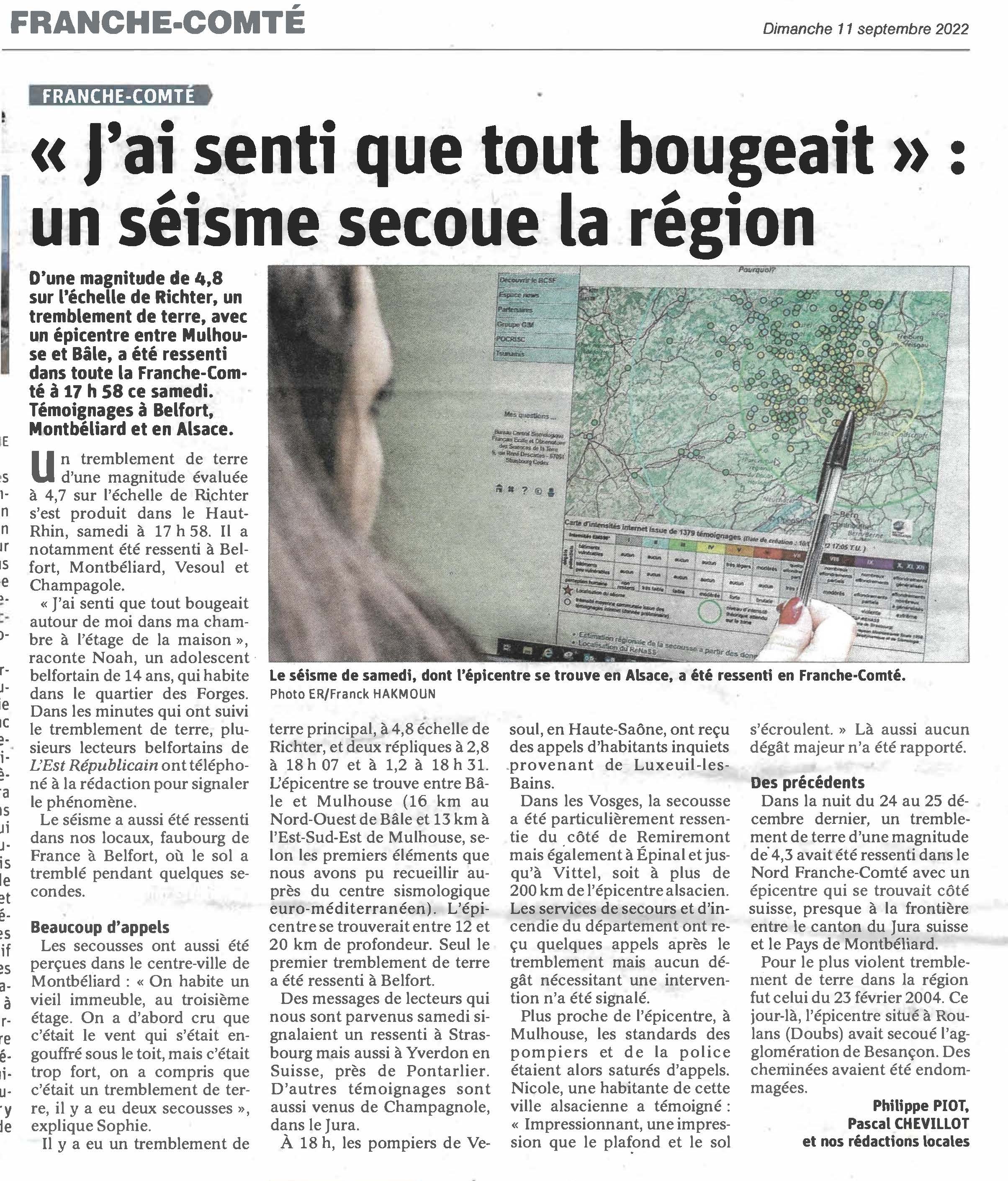 seisme